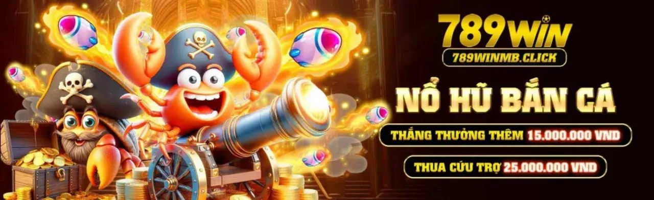 Thế giới Bắn Cá 789clup Nổ Hũ với đồ họa sống động